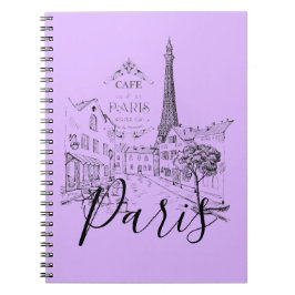 Caderno Espiral Café Paris Notebook
