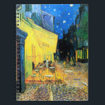Caderno Espiral Café Terrace na espiral Night Vincent Van Gogh<br><div class="desc">O trabalho de arte "Café Terrace at Night" (1888) lírico e Poste-impressionista de Vincent Van Gogh é apresentado nesses notáveis e elegantes e deliciosos títulos de papel. As pinceladas expressivas e orgânicas nas pinturas de Van Gogh brilham com graça e beleza duradoura. A pintura a óleo "Café Terrace at Night"...</div>
