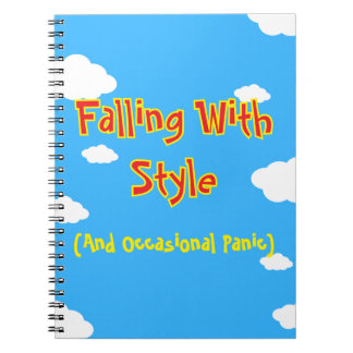 Caderno Espiral Caindo Com Estilo (E Pânico Ocasional)
