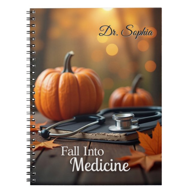 Caderno Espiral Cair Na Medicina Personalizada (Frente)