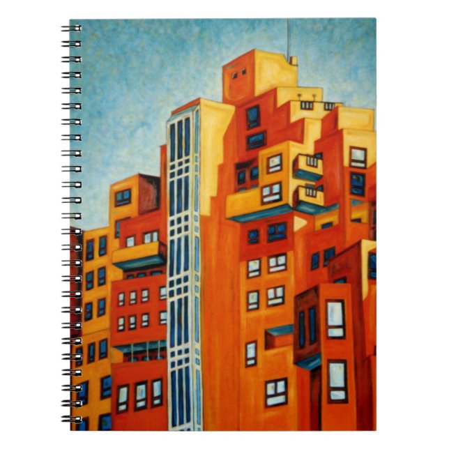 Caderno Espiral Cais do comércio livre (Frente)