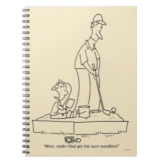 Caderno Espiral Caixa de areia