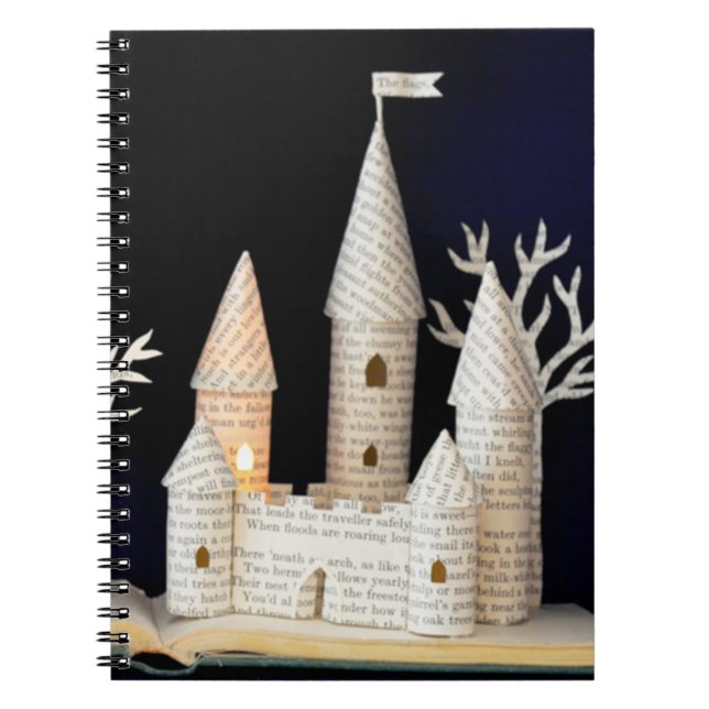 Caderno Espiral Caixa leve 2013 do castelo (Frente)