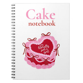Caderno Espiral Cake Recipe Journal for Baking Lovers