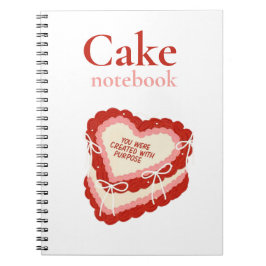 Caderno Espiral Cake Recipe Notebook for Home Bakers