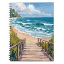 Calçada à Beira-Mar | Ondas de Praia Costeira