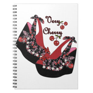 Caderno Espiral CALÇADOS RAB Rockabilly Muito Cerejeiros