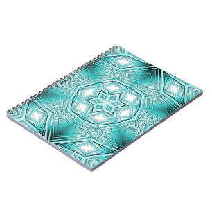 Caderno Espiral Caleidoscópio Ártico