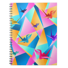 Caderno Espiral Calidoscópio de Origami