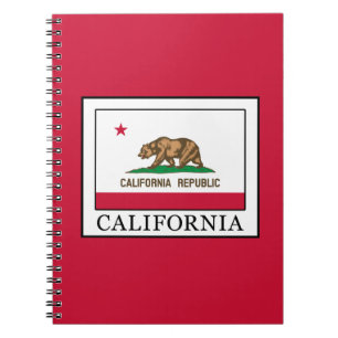 Caderno Espiral Califórnia