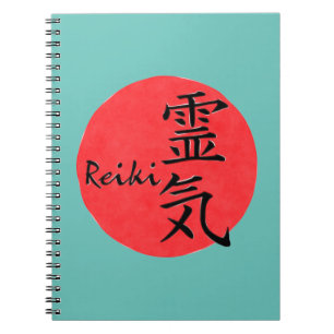 Caderno Espiral Caligrafia Reiki e Palavra 1