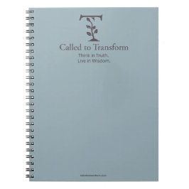 Caderno Espiral Called to Transform: Basic Notebook