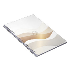 Caderno Espiral Calm Desert Waves com Fennec Essence | Se Mínimo