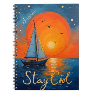 Caderno Espiral Calma e Inspiração