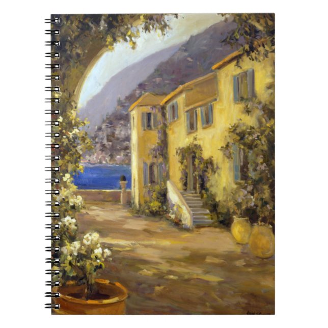 Caderno Espiral Calma Latin mim (Frente)