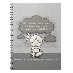 Caderno Espiral Calma na Tempestade