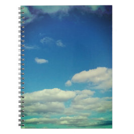 Caderno Espiral Camadas moles de nuvens