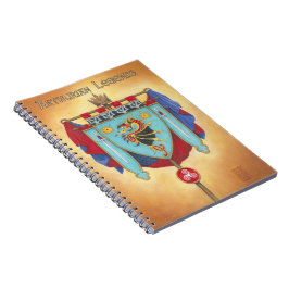 Caderno Espiral Câmara do Pendragon Banner