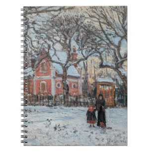 Caderno Espiral Camille Pissarro - Castanheiros em Louveciennes