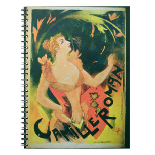 Caderno Espiral "Camilo romano" (litho da cor)