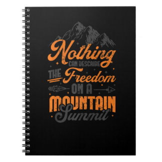 Caderno Espiral Caminhada na Montanha Montanha