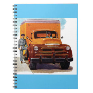 Caderno Espiral caminhão e caminhoneiros
