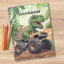 Caminhão Monstro Dinossauro Personalizado Volta às