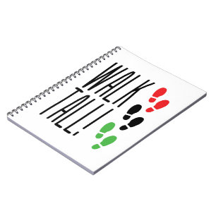Caderno Espiral Caminhar alto