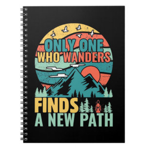 Caderno Espiral Caminhar Quem Quer Que Seja Encontra Um Novo Camin