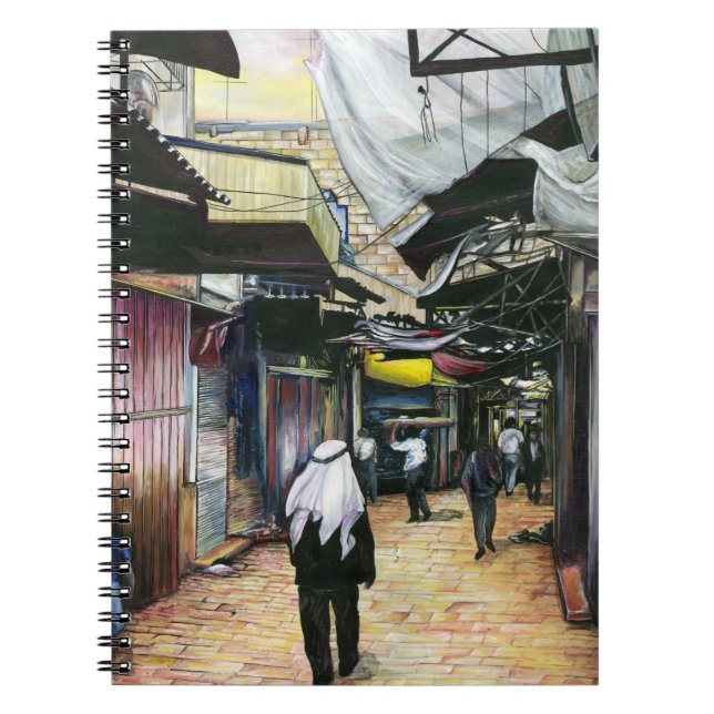 Caderno Espiral Caminhe para casa através da Antiguidade, Jerusalé (Frente)