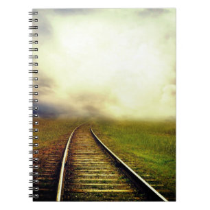Caderno Espiral Caminho de ferro
