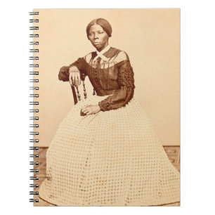 Caderno Espiral Caminho de Ferro Subterrâneo Harriet Tubman