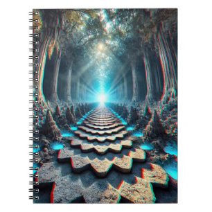 Caderno Espiral Caminho do Infinito: A Descendência da Caverna de 