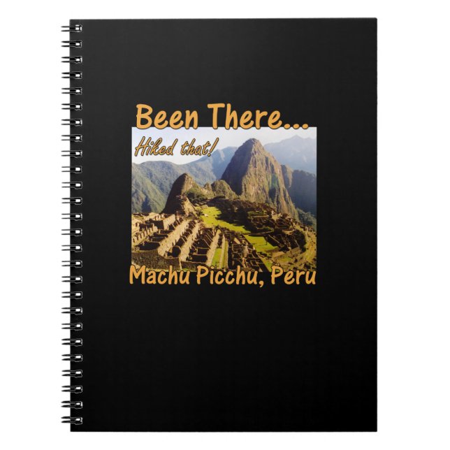 Caderno Espiral Caminho Inca - Machu Picchu (Frente)