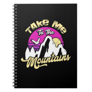 Caderno Espiral Caminho Leva-Me À Montanha