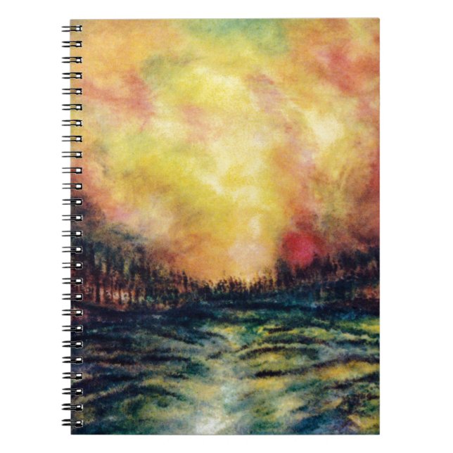 Caderno Espiral Caminho pacífico (Frente)