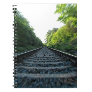 Caderno Espiral Caminhos Ferroviários