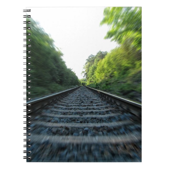 Caderno Espiral Caminhos Ferroviários (Frente)