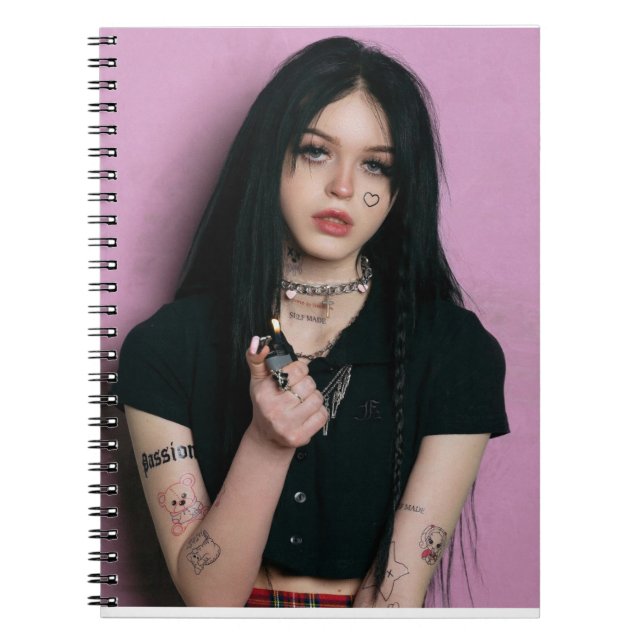 Caderno Espiral camisa da equipe de nevada (Frente)