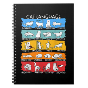 Caderno Espiral Camisa De Gato, Teto De Gato Engraçado, Presente D