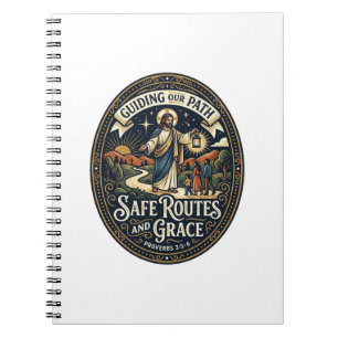 Caderno Espiral Camisa de Motorista de Ônibus Jesus Trabalhador do