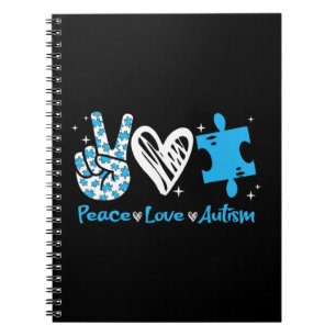 Caderno Espiral Camisa de Sensibilização Autismo - Camisa de Consc