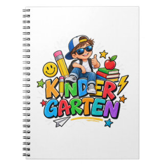 Caderno Espiral Camisa Legal para Menino no Primeiro Dia de Aula n