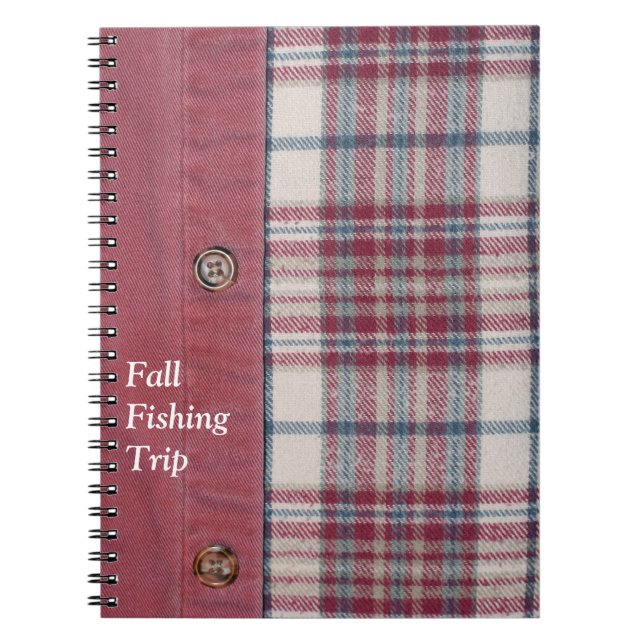 Caderno Espiral Camisa xadrez (Frente)