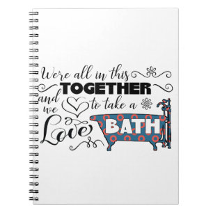 Caderno Espiral Camisas e acessórios do Phish Bathtub Gin