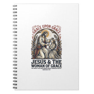 Caderno Espiral Camiseta de Encorajamento para Mulheres na Menopau