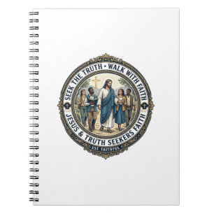 Caderno Espiral Camiseta de Jesus Apologética Teologia Nerd Basead