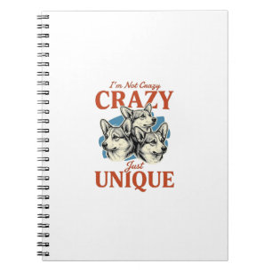 Caderno Espiral Camiseta Engravada Vintage Única de Corgi Engraçad