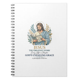 Caderno Espiral Camiseta Vintage Mãe Jesus Scrapbooking Memória