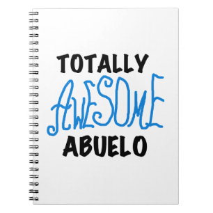 Caderno Espiral Camisetas e presentes incríveis do Abuelo